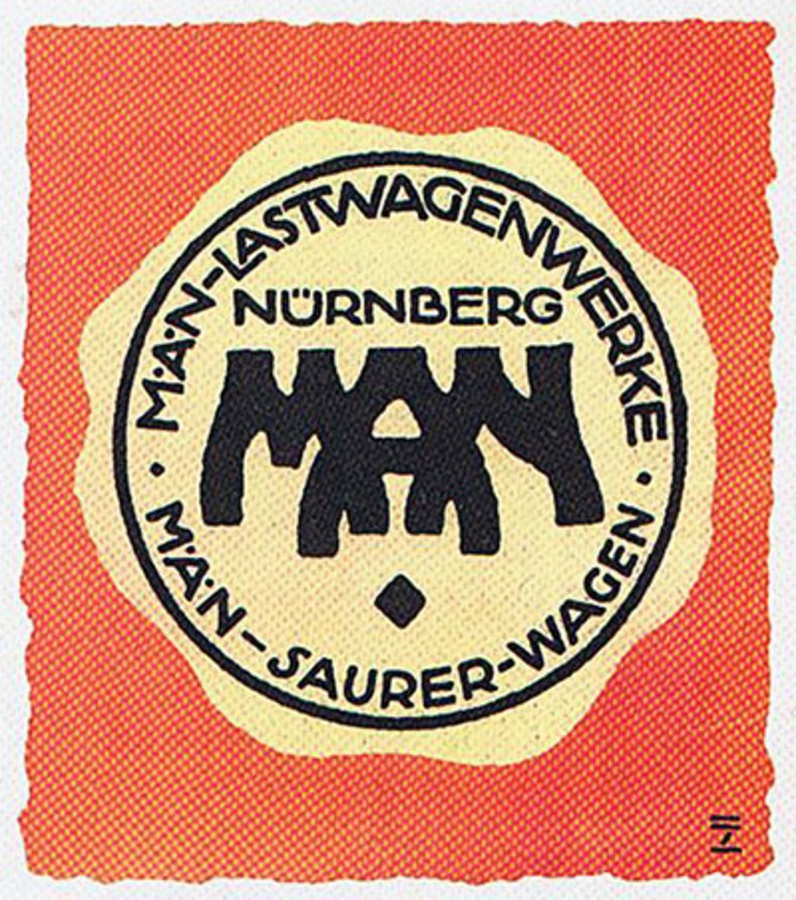 MAN and Saurer advertising 1918