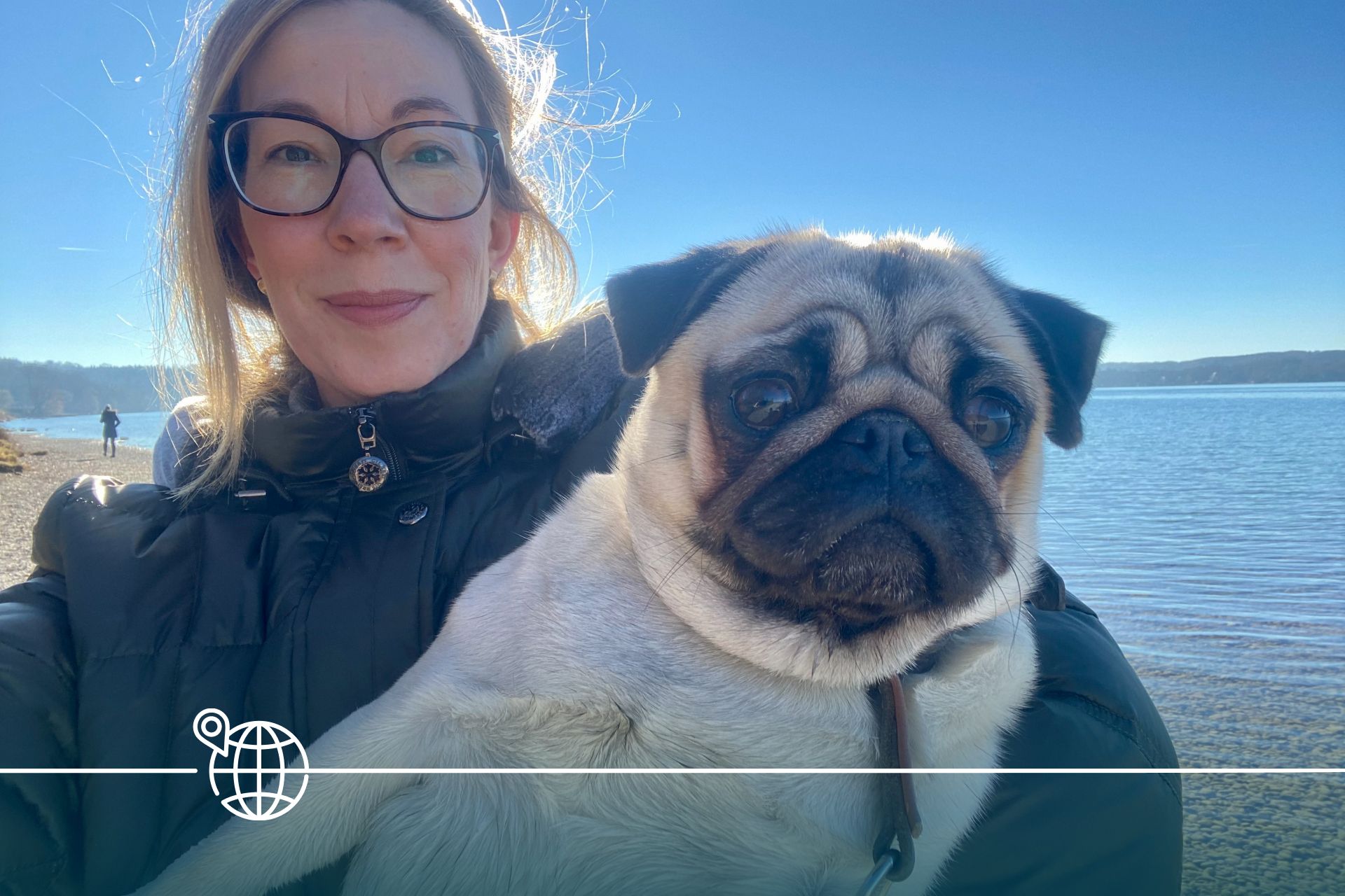 There is a lot to discover on a trip to Lake Starnberg, about 25 kilometres southwest of Munich - for example, on the approximately 49-kilometre circular walk around the lake. Very often with me: Svea, my cheeky pug.